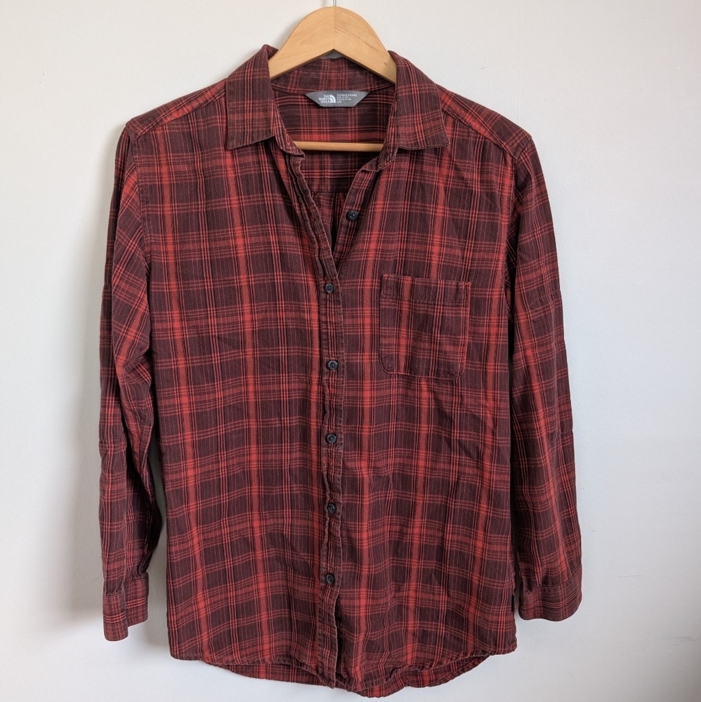 The North Face Women’s Plaid Button-Up Shirt - Size Small - Picture 2 of 6